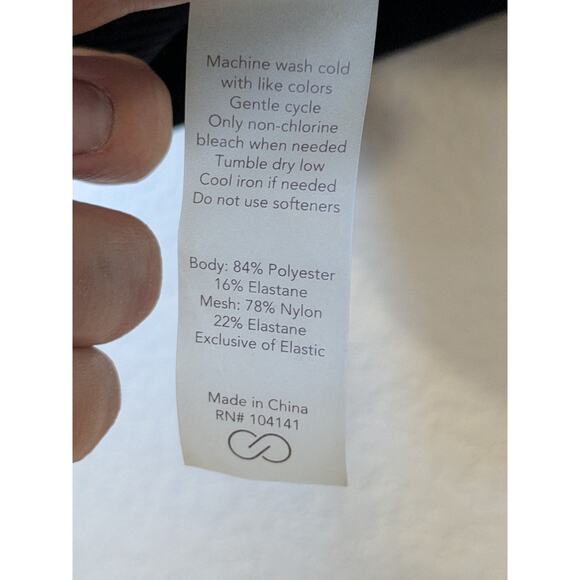 CALIA Women's Size XS Made to Move Double Strap Sports Bra Pure Black $50 MSRP - Picture 5 of 5